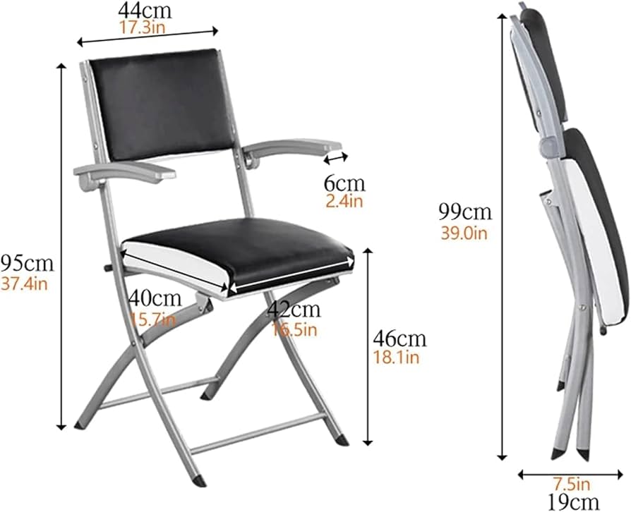 Amazon.com: Comfortable Folding Chairs Portable Folding Chair